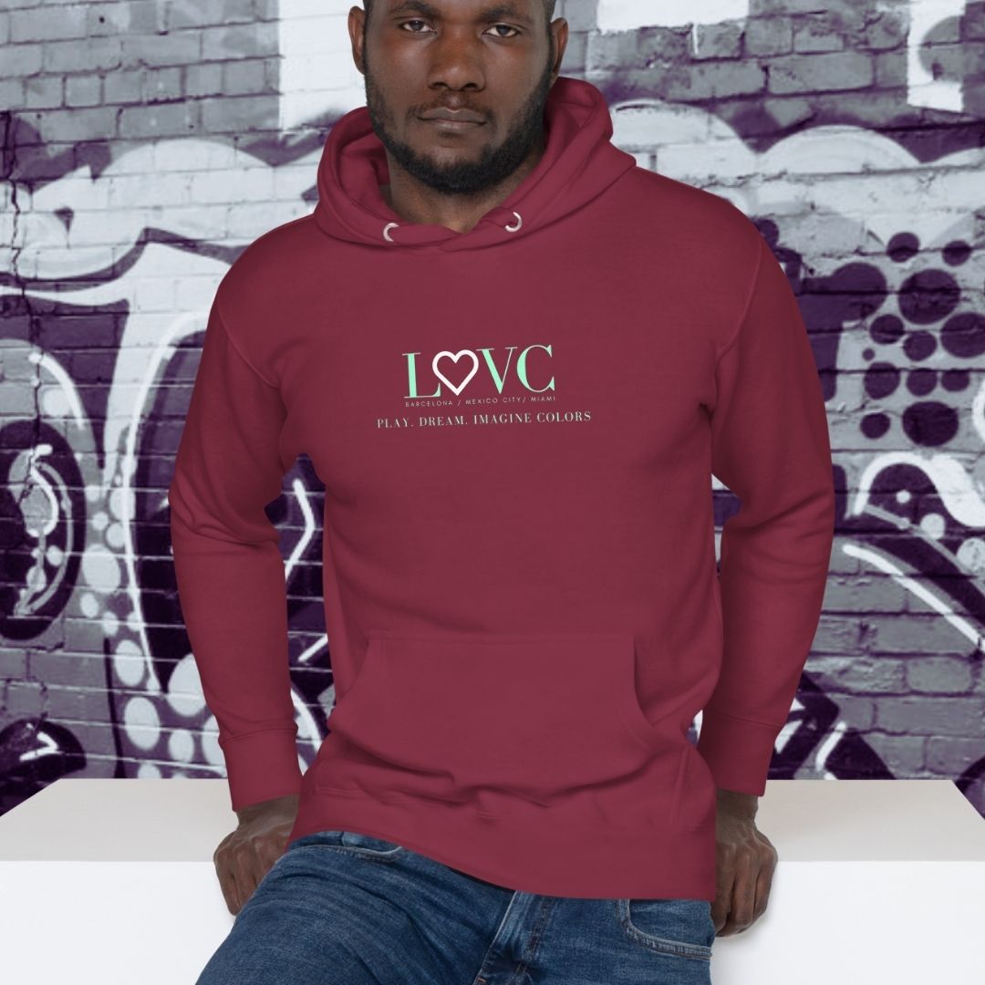 HOODIE CON CAPUCHA HOMBRE SLOGAN