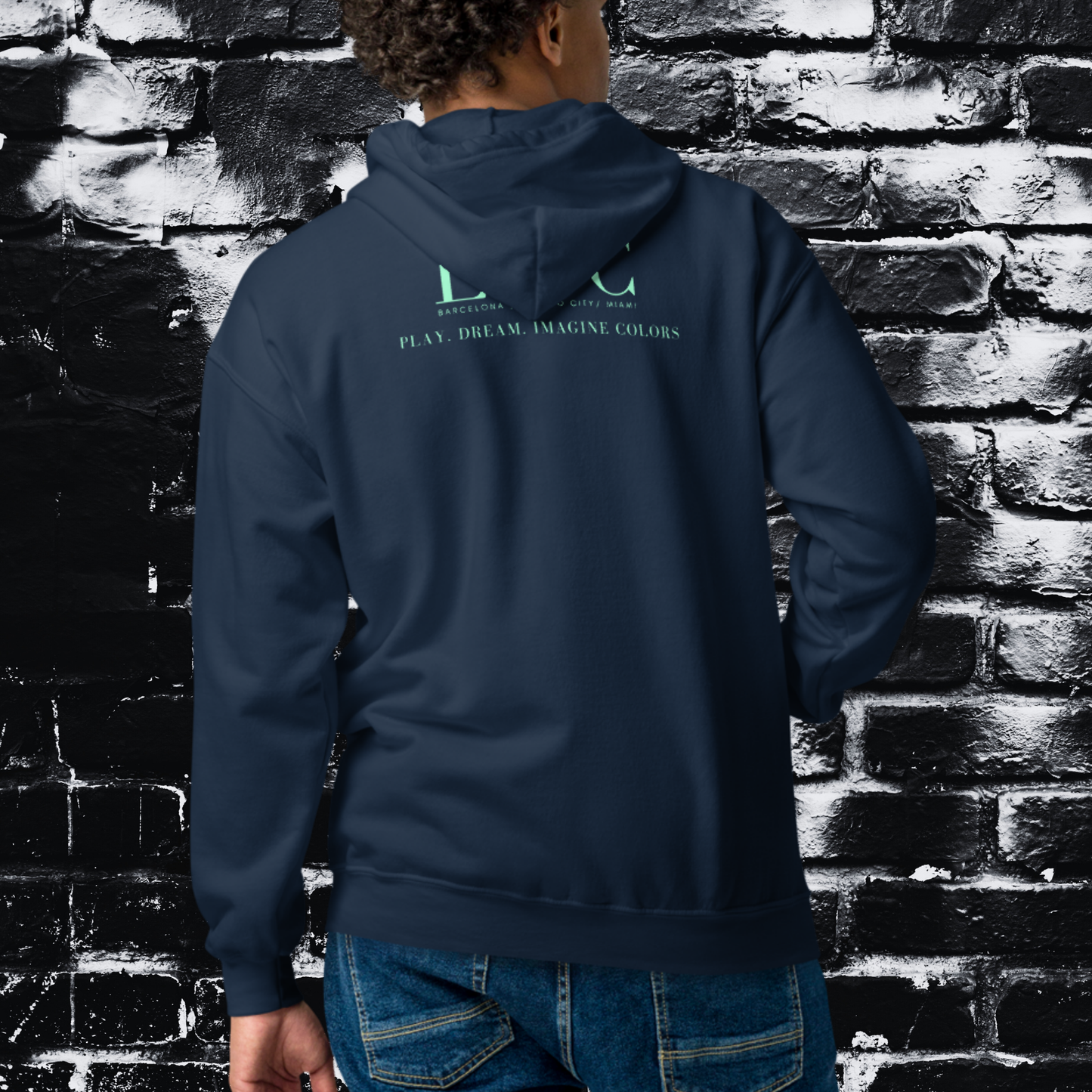 HOODIE CON CAPUCHA Y CREMALLERA HOMBRE LOGO CLASSIC