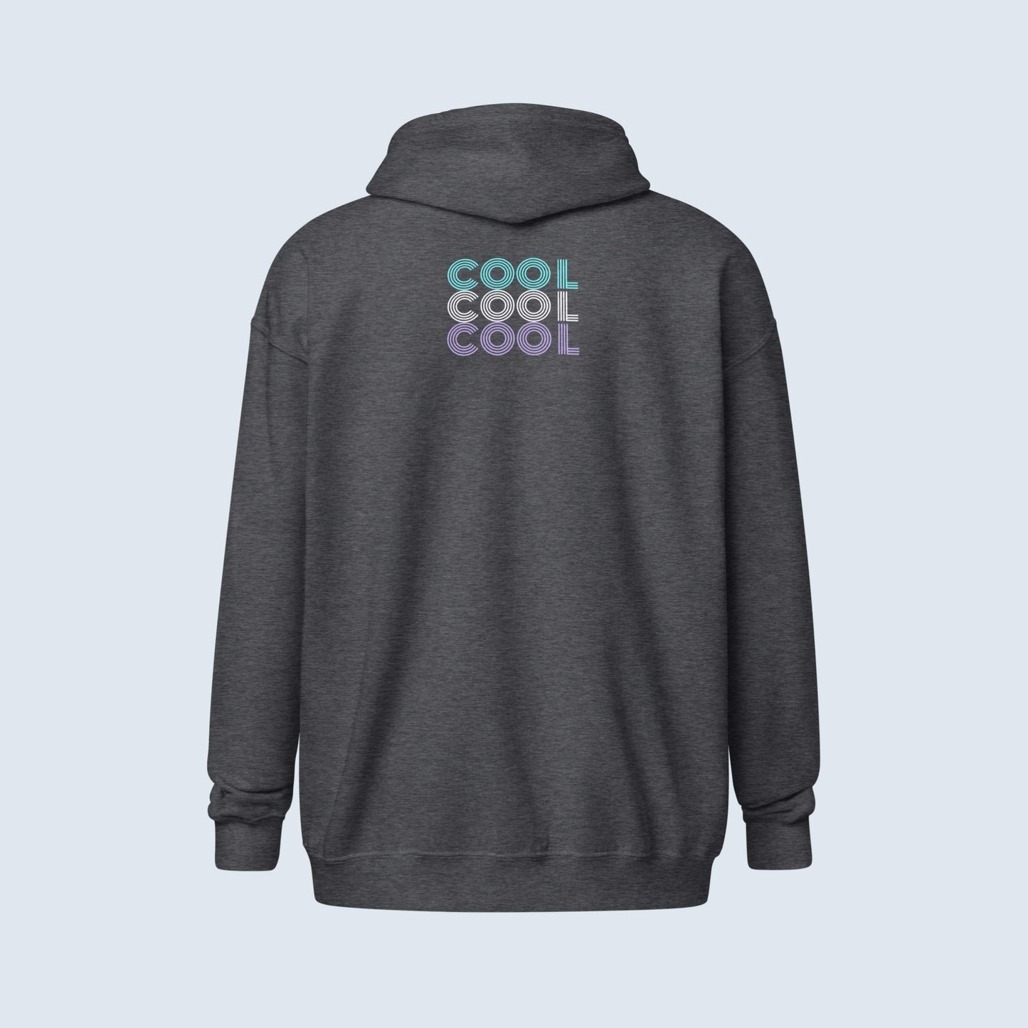 HOODIE CON CAPUCHA Y CREMALLERA HOMBRE COOL