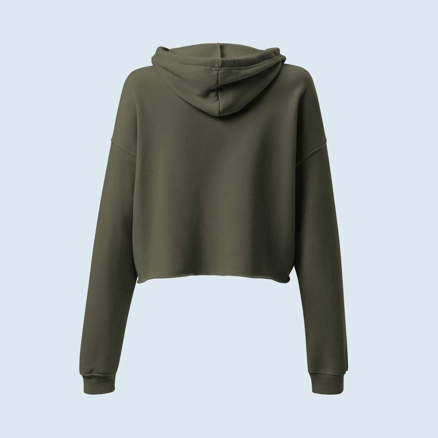 HOODIE CORTA CON CAPUCHA MUJER ANIMAL PRINT