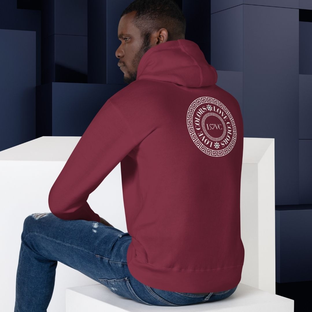 HOODIE CON CAPUCHA HOMBRE LOGO CIRCULO