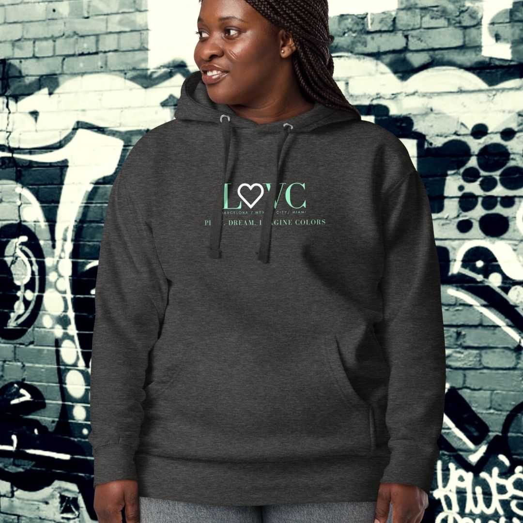 HOODIE CON CAPUCHA MUJER SLOGAN