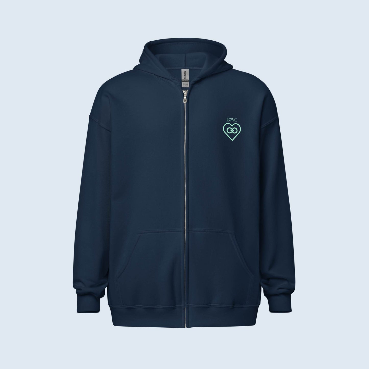 HOODIE CON CAPUCHA Y CREMALLERA HOMBRE INFINITE