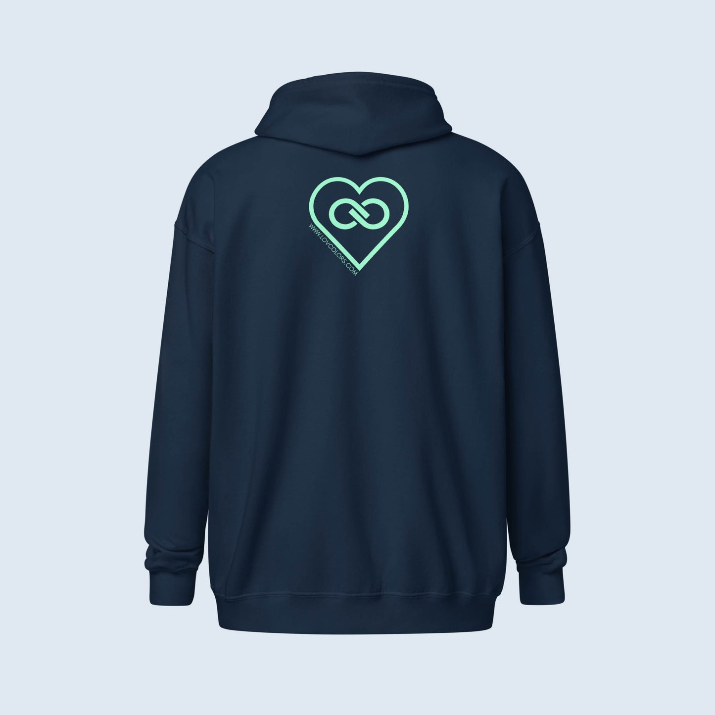 HOODIE CON CAPUCHA Y CREMALLERA HOMBRE INFINITE