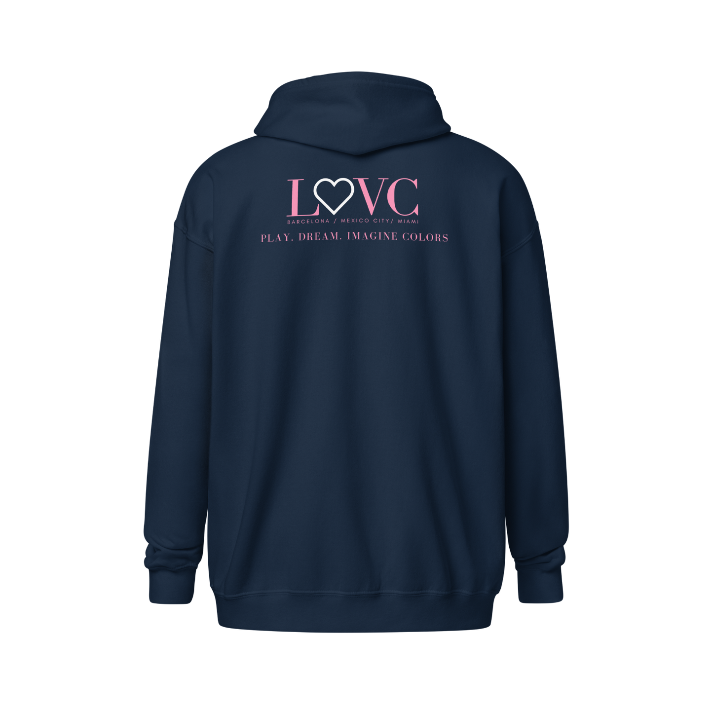 HOODIE CON CAPUCHA Y CREMALLERA HOMBRE LOGO CLASSIC
