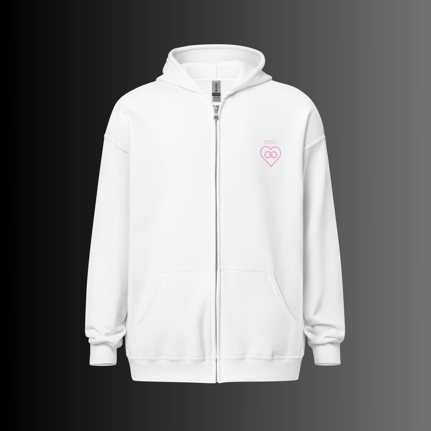 HOODIE CON CAPUCHA Y CREMALLERA HOMBRE INFINITE