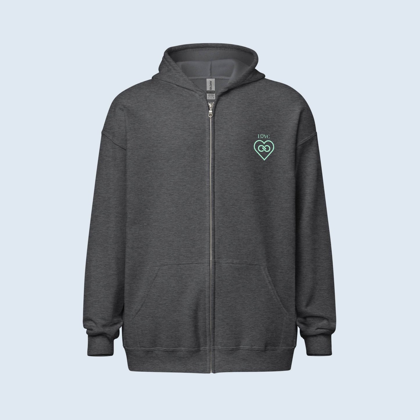 HOODIE CON CAPUCHA Y CREMALLERA HOMBRE INFINITE