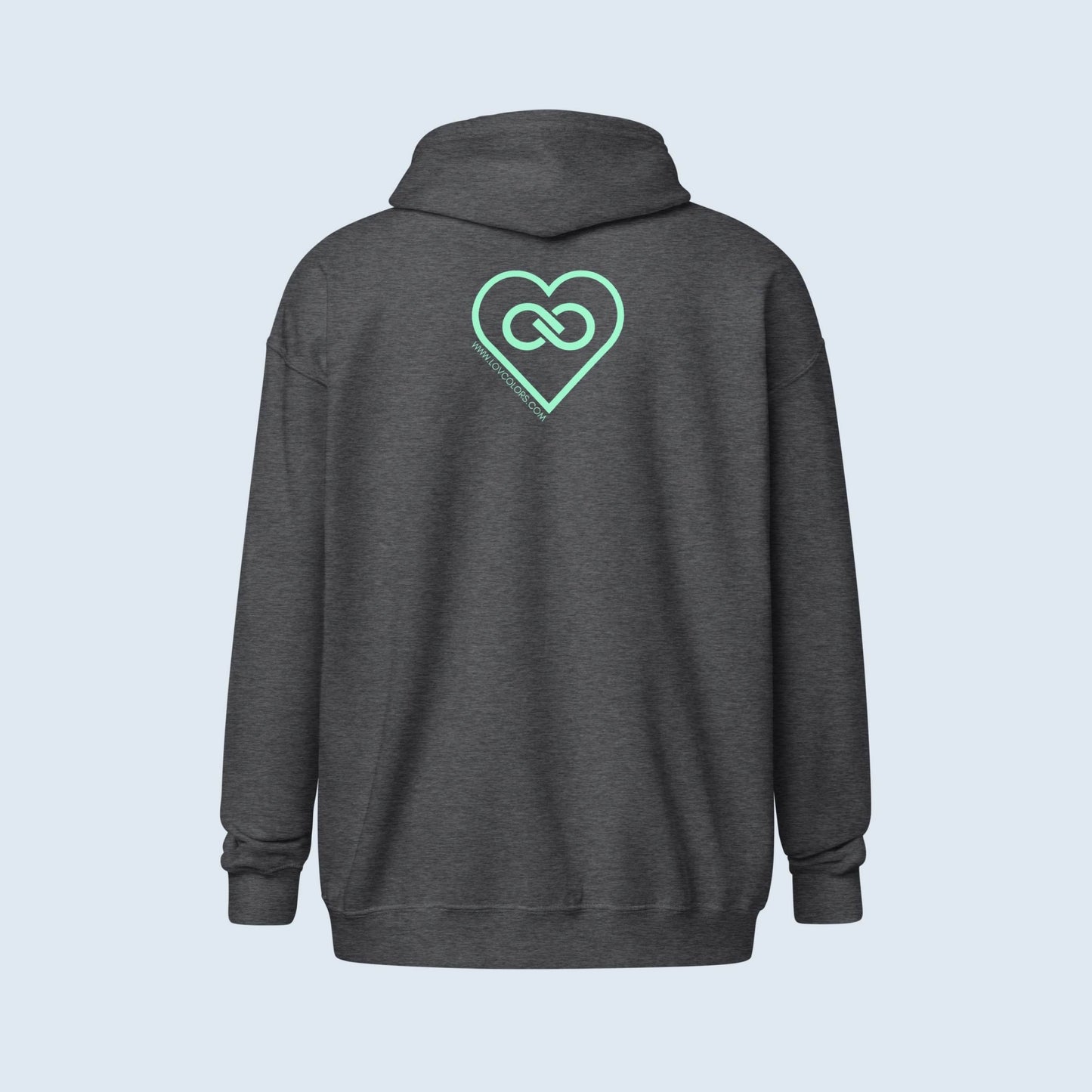 HOODIE CON CAPUCHA Y CREMALLERA HOMBRE INFINITE