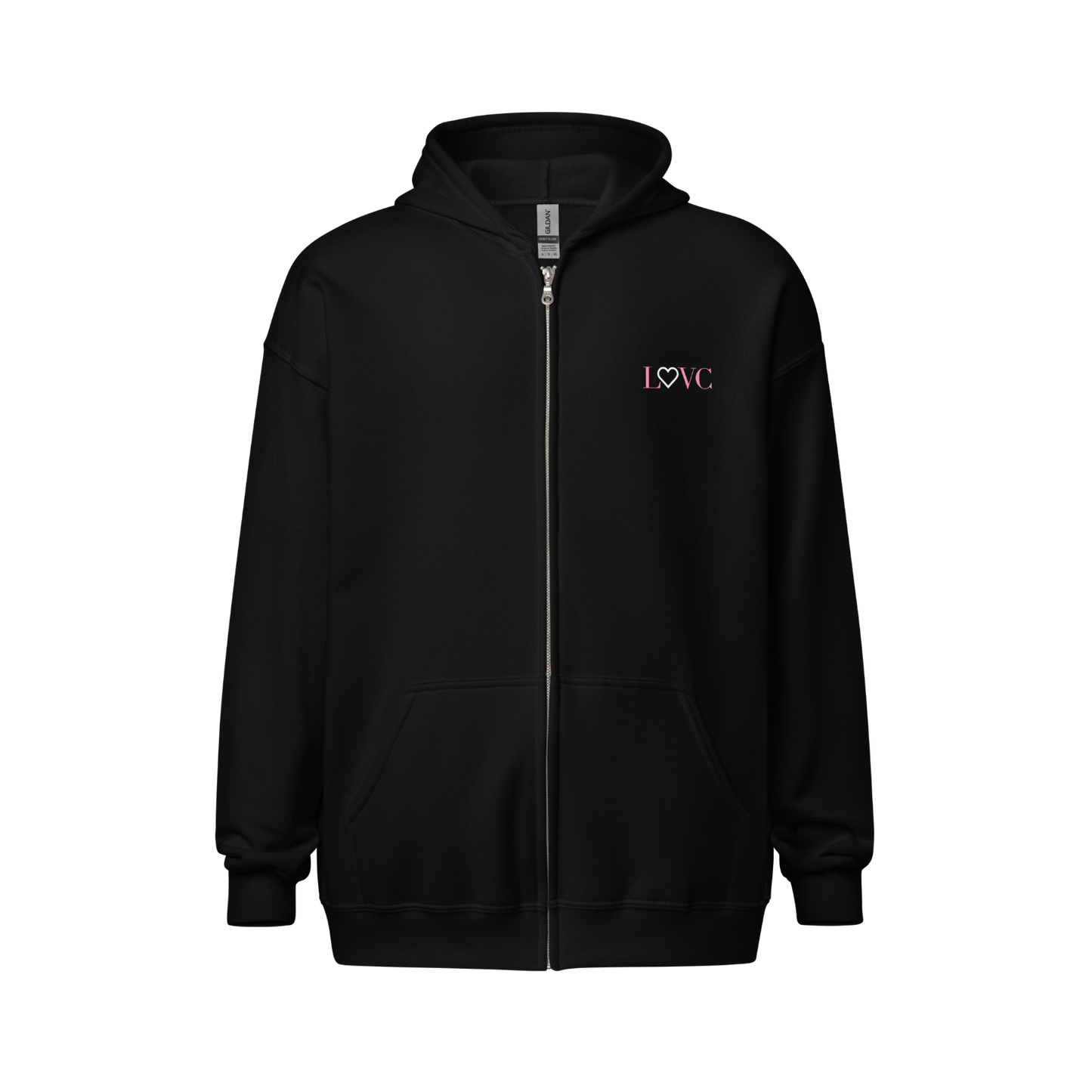 HOODIE CON CAPUCHA Y CREMALLERA HOMBRE LOGO CLASSIC
