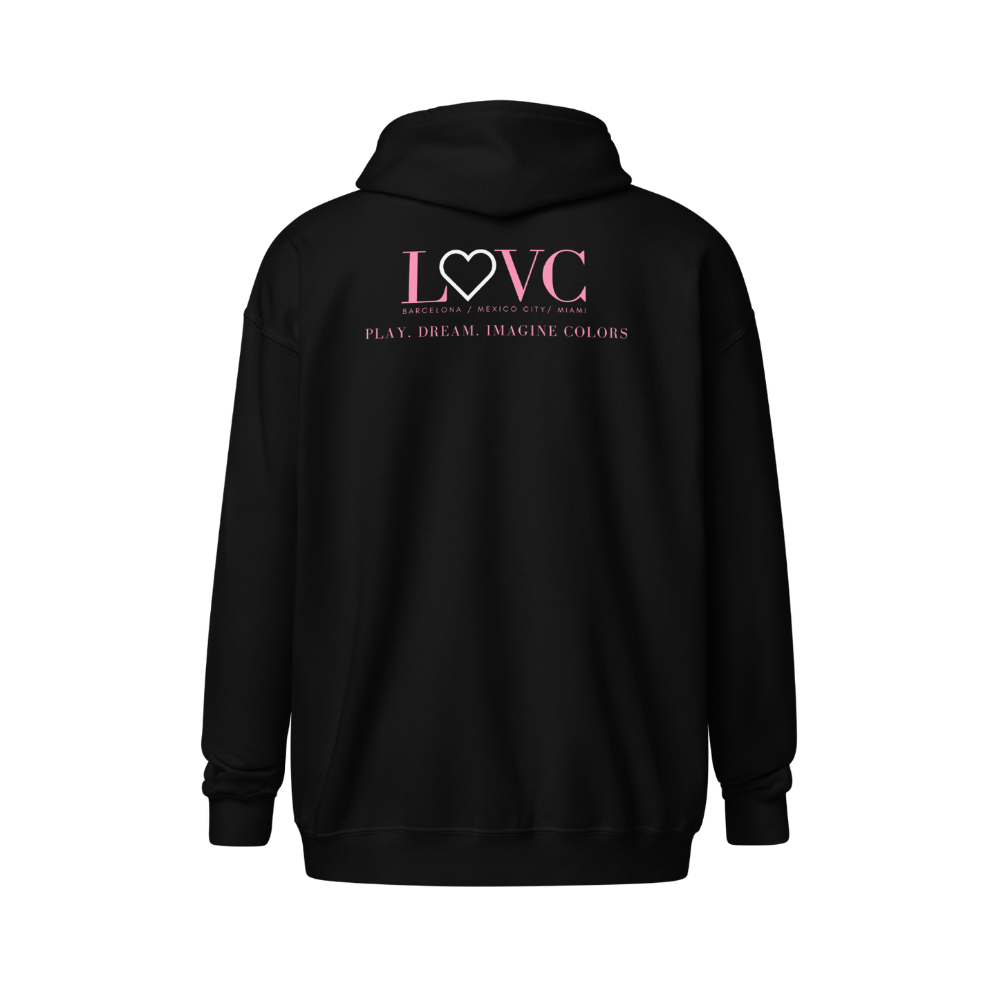 HOODIE CON CAPUCHA Y CREMALLERA HOMBRE LOGO CLASSIC