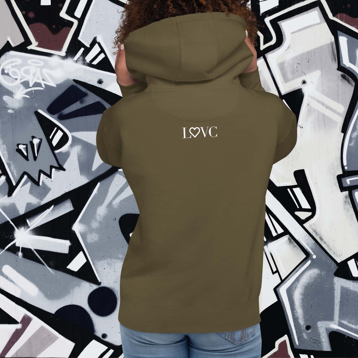 HOODIE CON CAPUCHA MUJER MILITAR