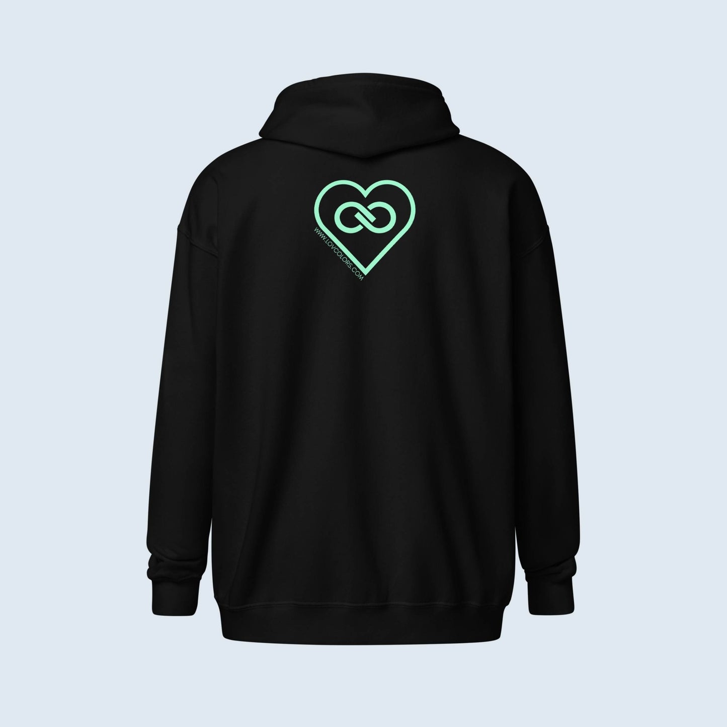 HOODIE CON CAPUCHA Y CREMALLERA HOMBRE INFINITE