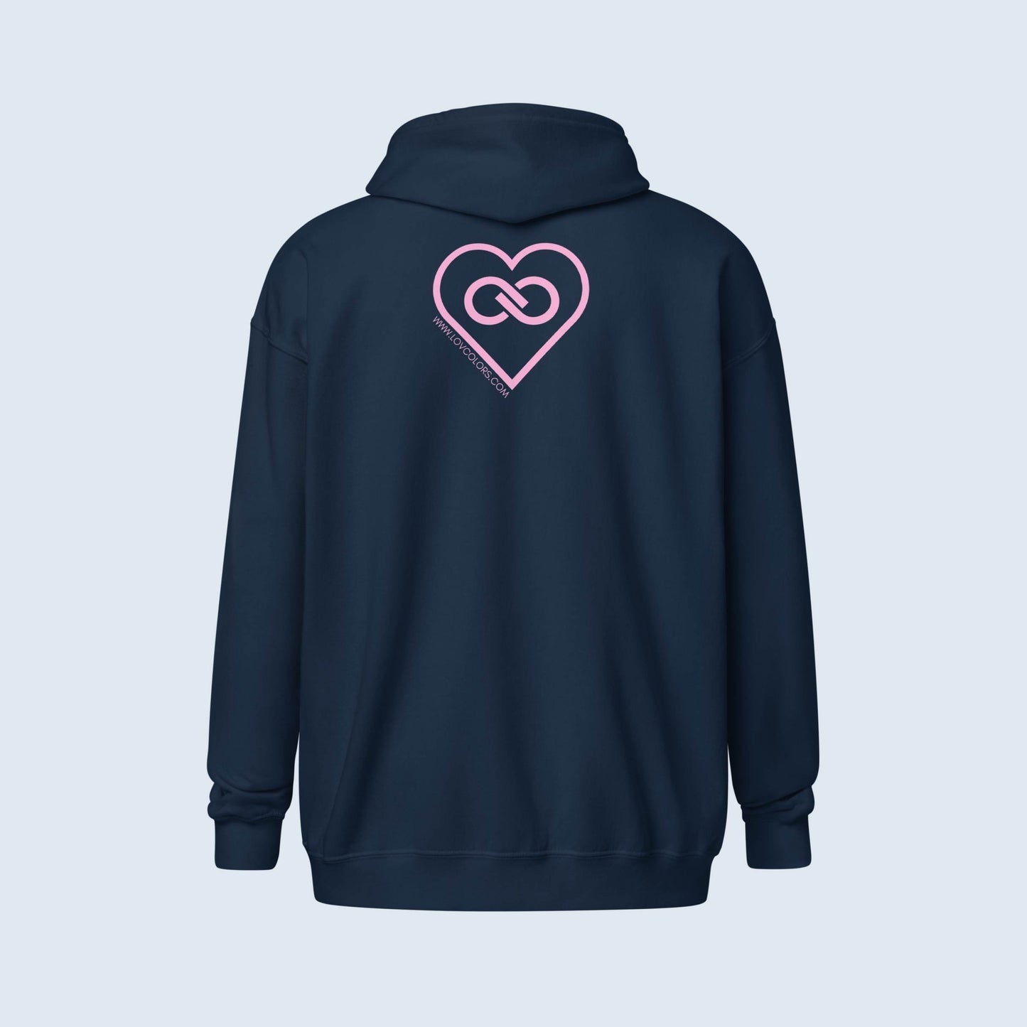 HOODIE CON CAPUCHA Y CREMALLERA HOMBRE INFINITE