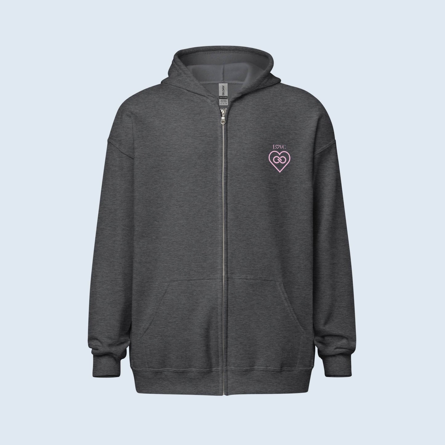HOODIE CON CAPUCHA Y CREMALLERA HOMBRE INFINITE