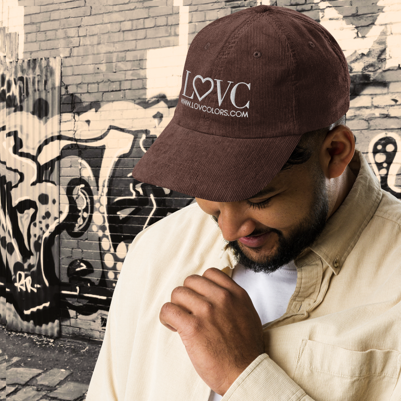 GORRA DE PANA VINTAGE HOMBRE LOGO