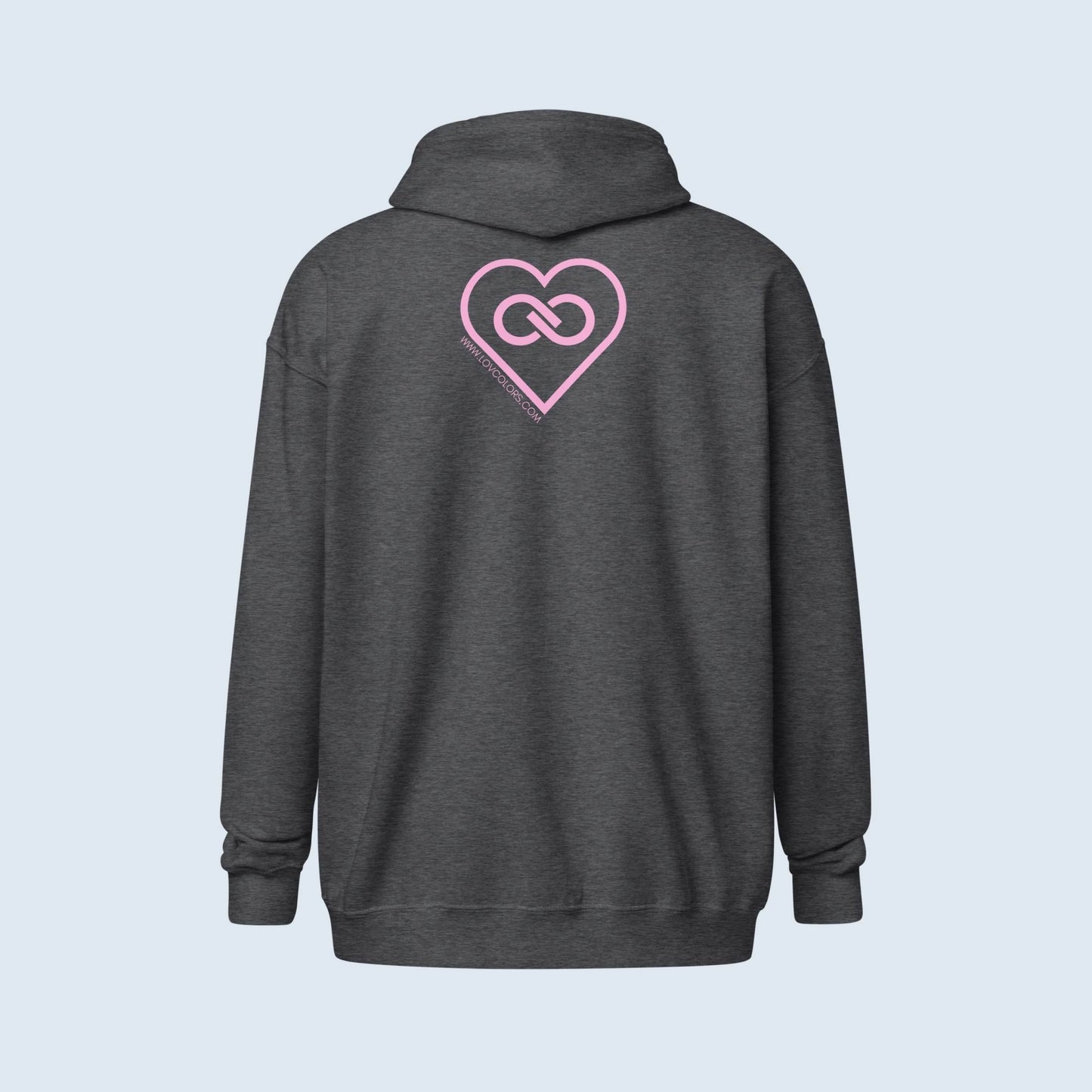 HOODIE CON CAPUCHA Y CREMALLERA HOMBRE INFINITE