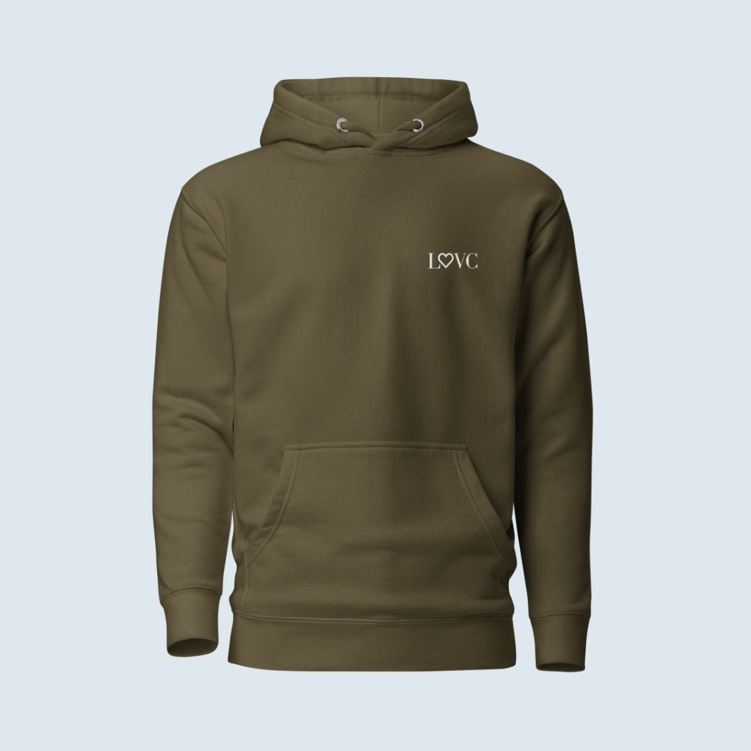 HOODIE CON CAPUCHA HOMBRE LOGO CIRCULO