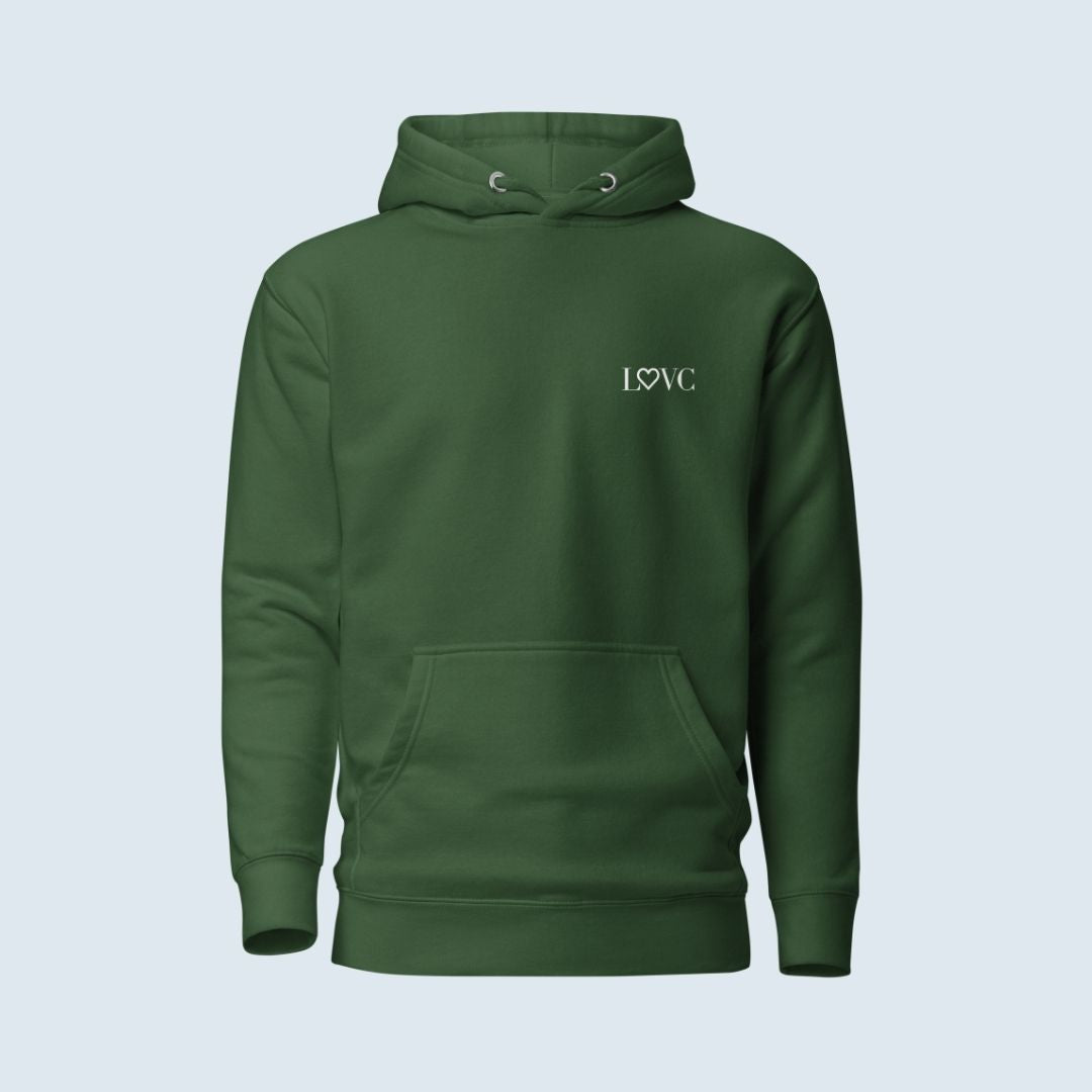 HOODIE CON CAPUCHA HOMBRE LOGO CIRCULO