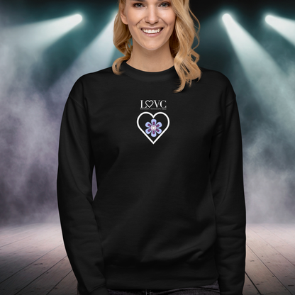 SUDADERA GRUESA MUJER FLOWER
