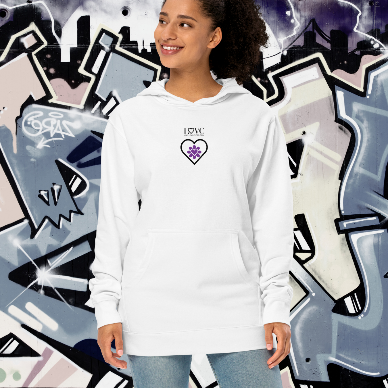 HOODIE PREMIUM CON CAPUCHA MUJER CUORE
