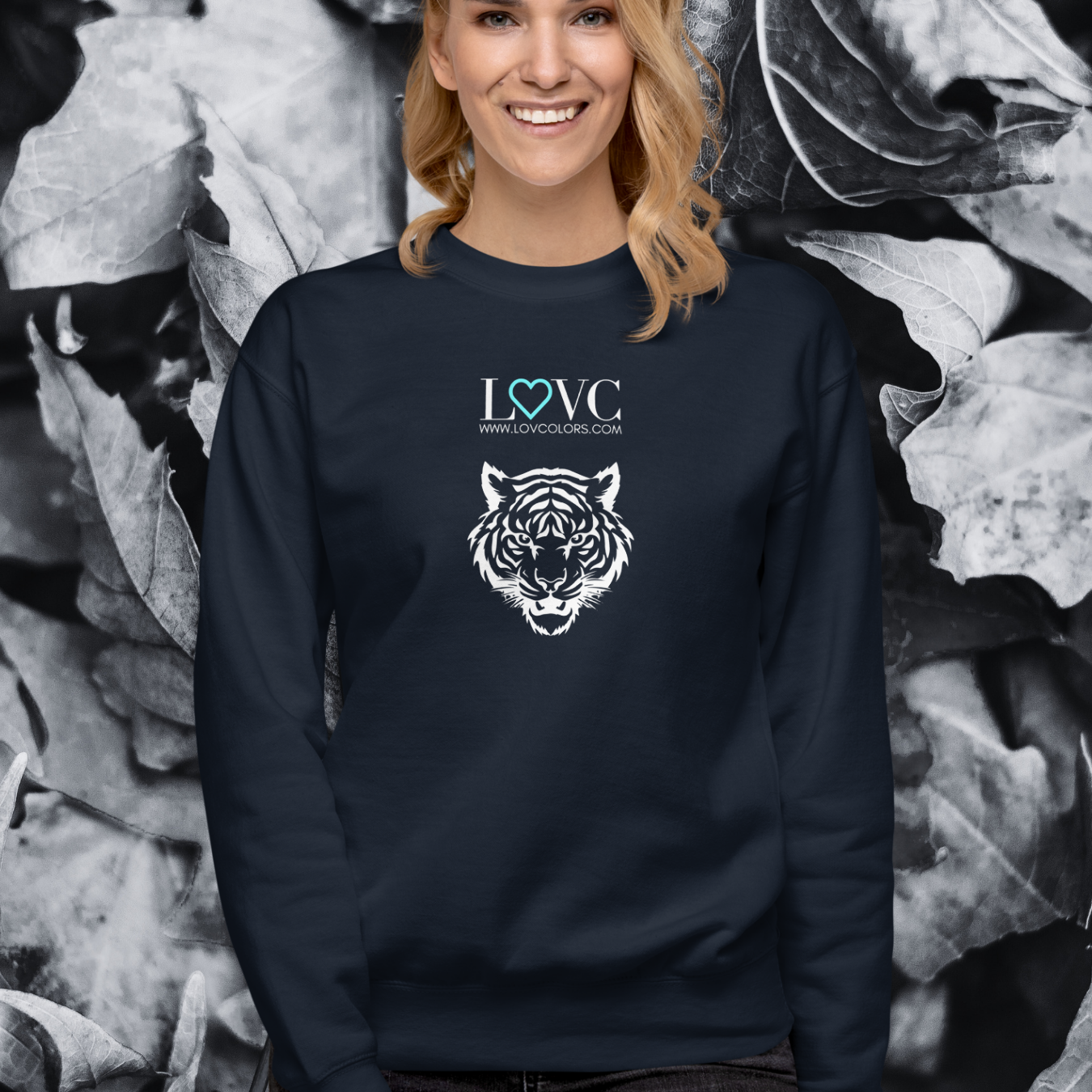 SUDADERA GRUESA MUJER TIGER