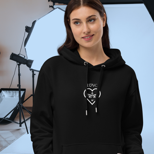 HOODIE PREMIUM CON CAPUCHA ECO MUJER FACES