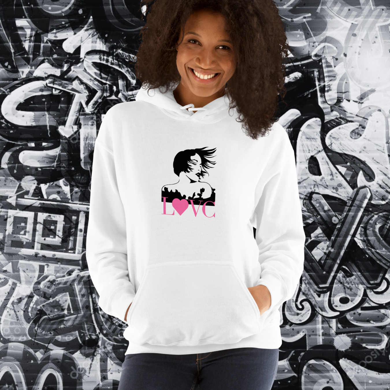HOODIE CON CAPUCHA MUJER PERFIL