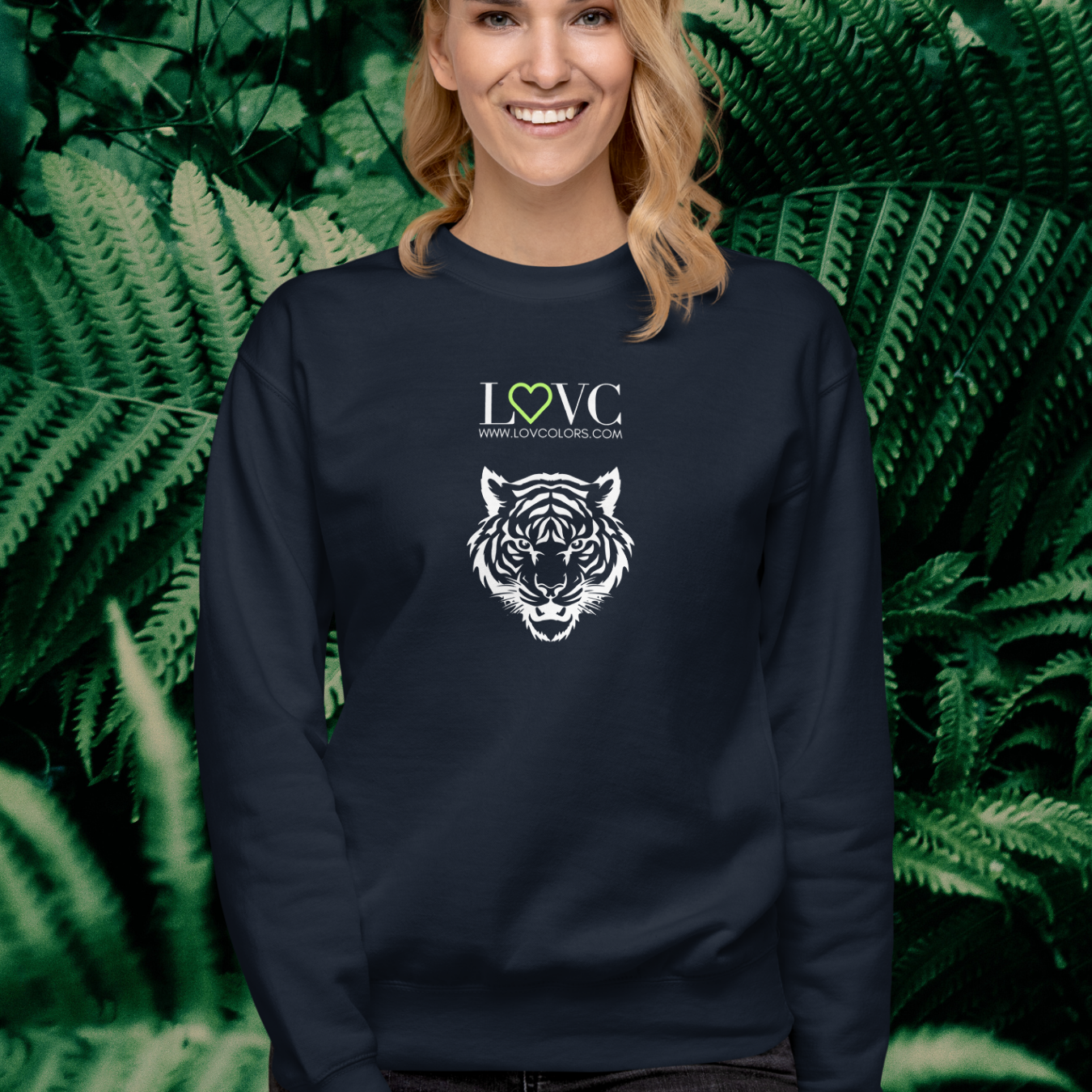 SUDADERA GRUESA MUJER TIGER