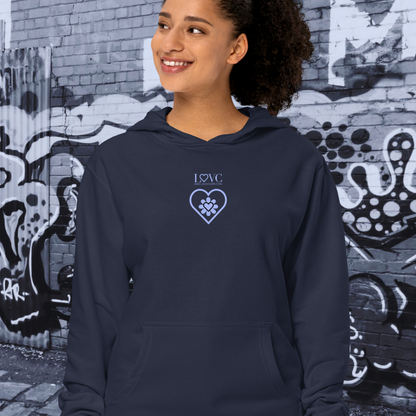 HOODIE PREMIUM CON CAPUCHA MUJER CUORE