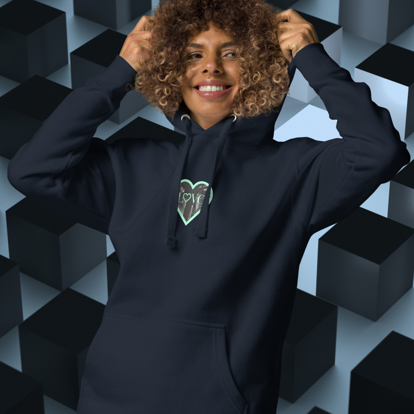 HOODIE CON CAPUCHA MUJER CITY