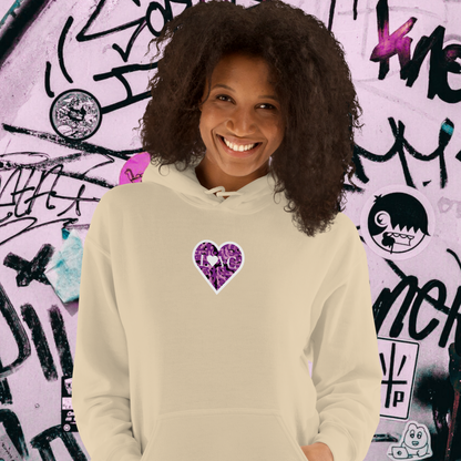 HOODIE CON CAPUCHA MUJER ANIMAL PRINT
