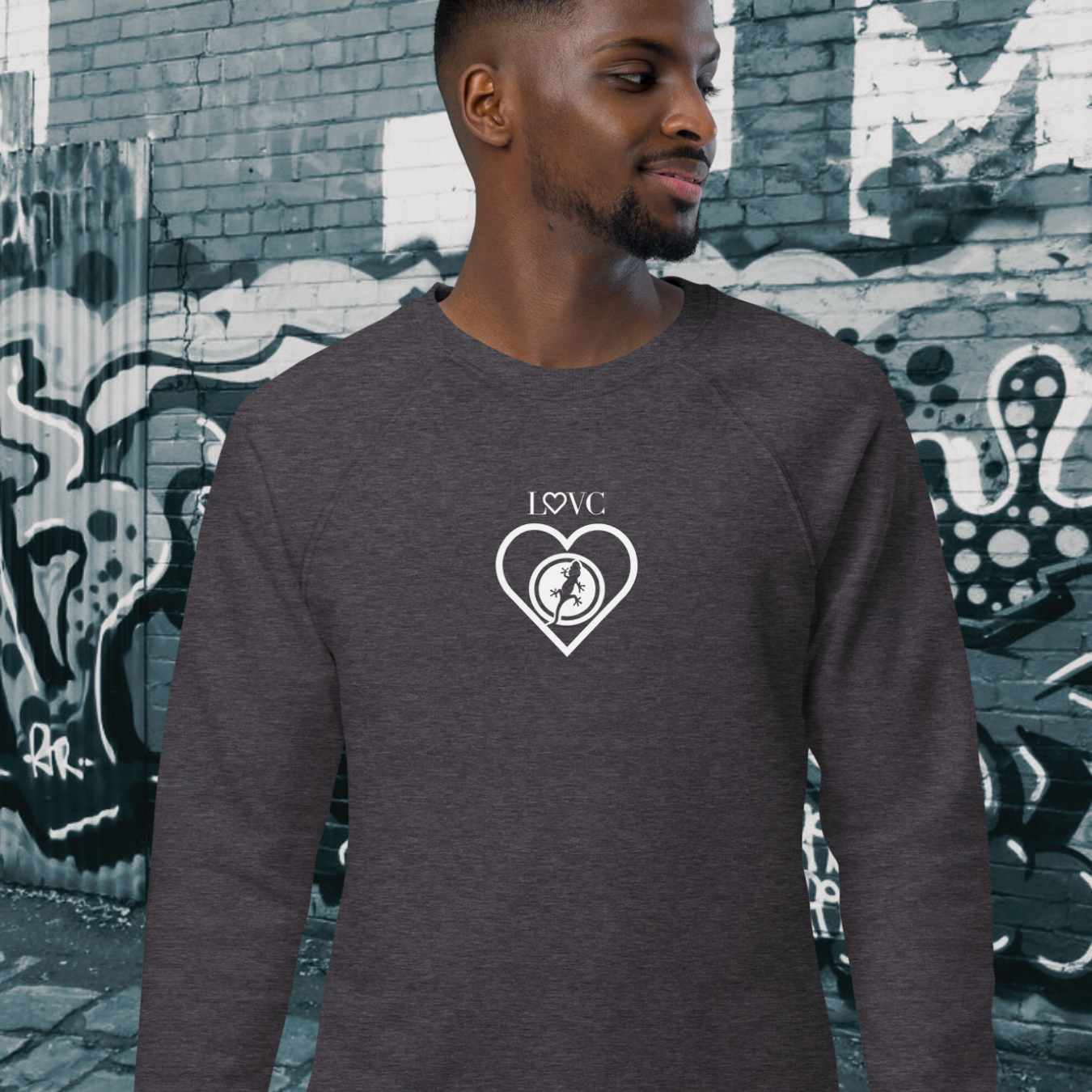 SUDADERA ORGÁNICA HOMBRE LIZARD