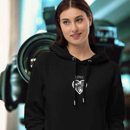 HOODIE PREMIUM CON CAPUCHA ECO MUJER LOGO MILITAR