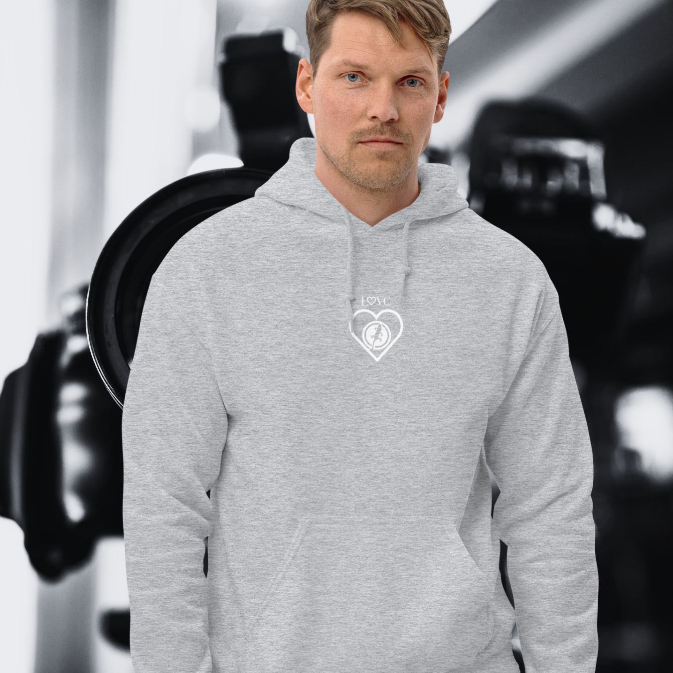 HOODIE CON CAPUCHA HOMBRE LIZARD