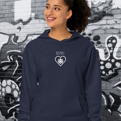 HOODIE PREMIUM CON CAPUCHA MUJER CUORE