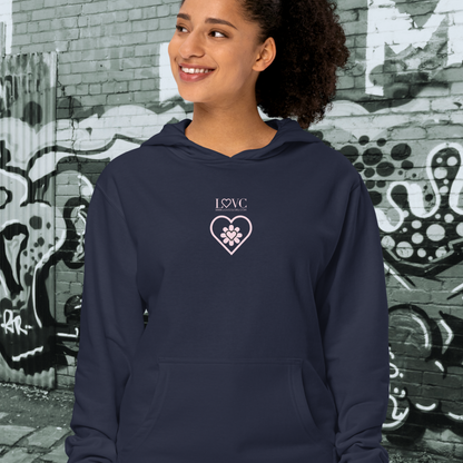 HOODIE PREMIUM CON CAPUCHA MUJER CUORE