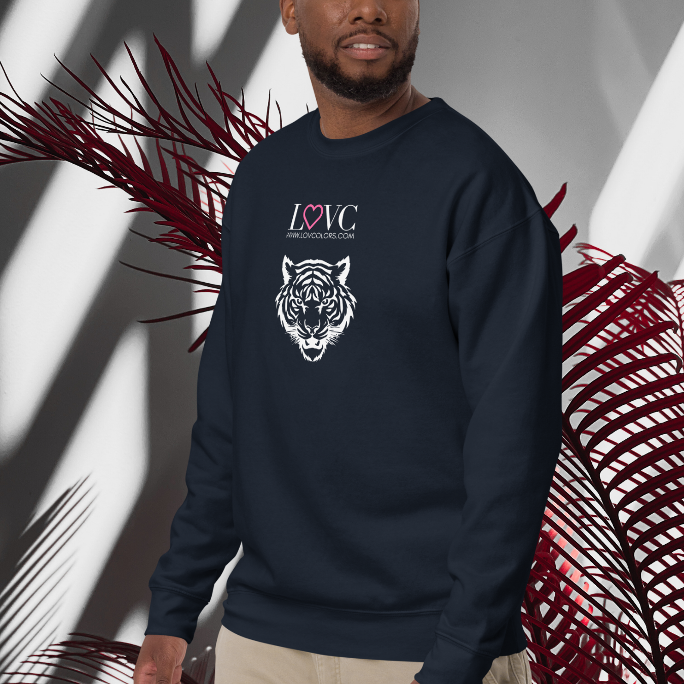 SUDADERA GRUESA HOMBRE TIGER