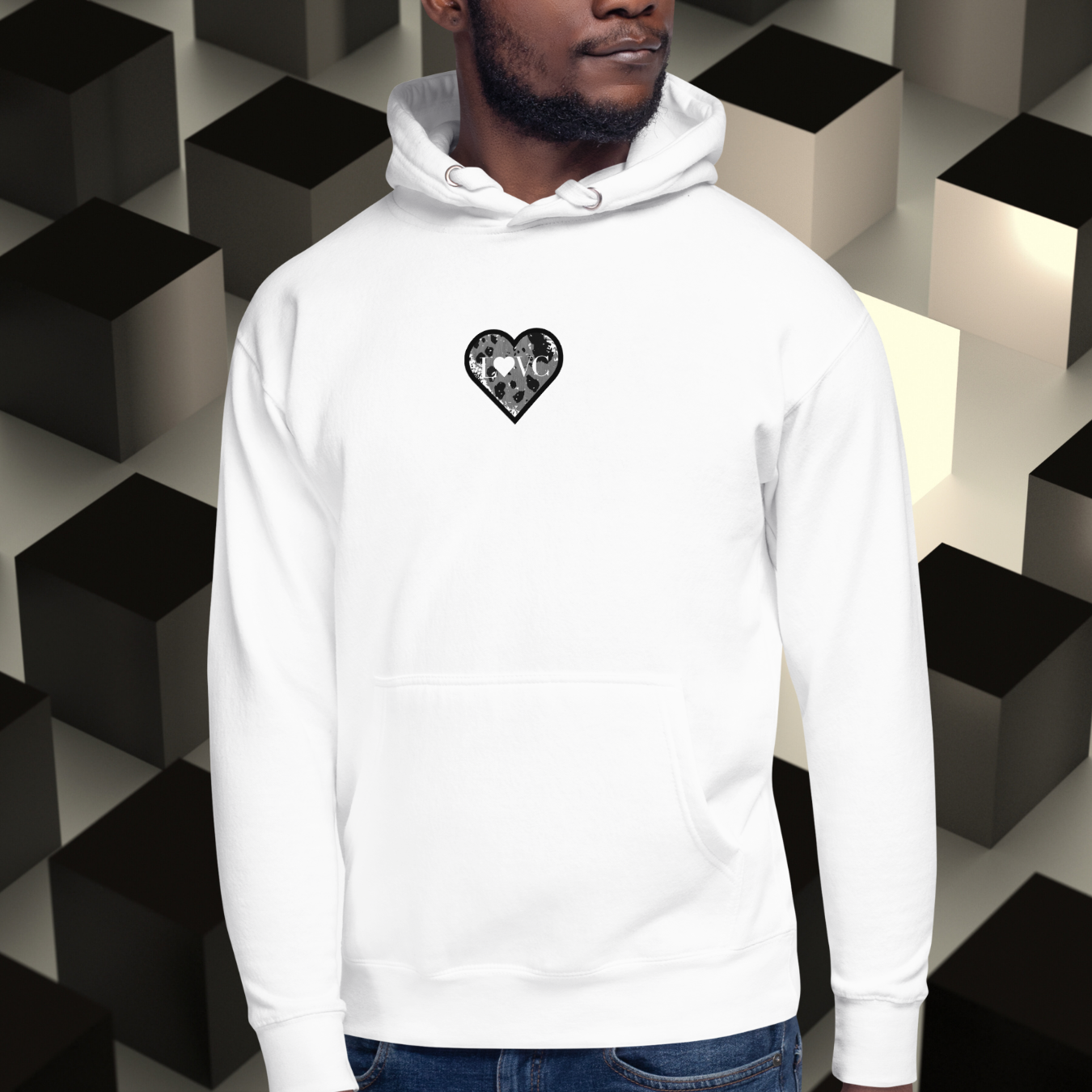 HOODIE CON CAPUCHA HOMBRE ANIMAL PRINT