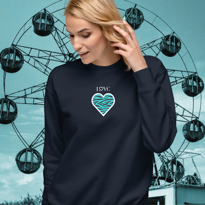 SUDADERA GRUESA MUJER ANIMAL PRINT