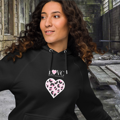HOODIE CON CAPUCHA ECO MUJER ANIMAL PRINT