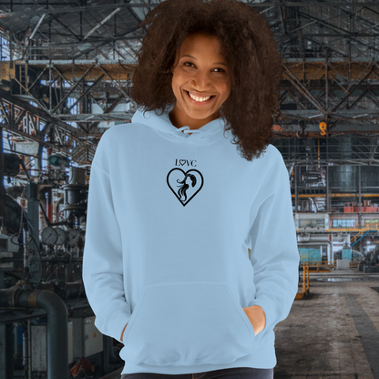 HOODIE CON CAPUCHA MUJER SILUETA