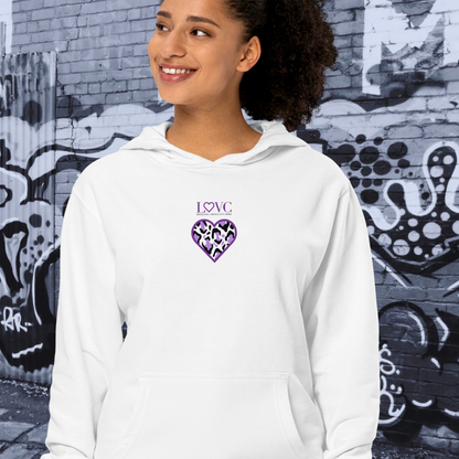 HOODIE PREMIUM CON CAPUCHA MUJER ANIMAL PRINT
