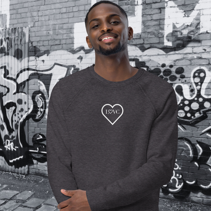 SUDADERA ORGÁNICA HOMBRE LOGO CLASSIC