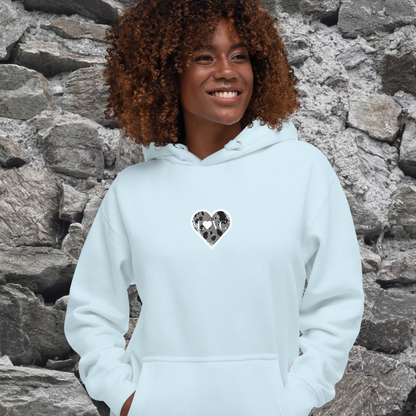 HOODIE CON CAPUCHA MUJER ANIMAL PRINT