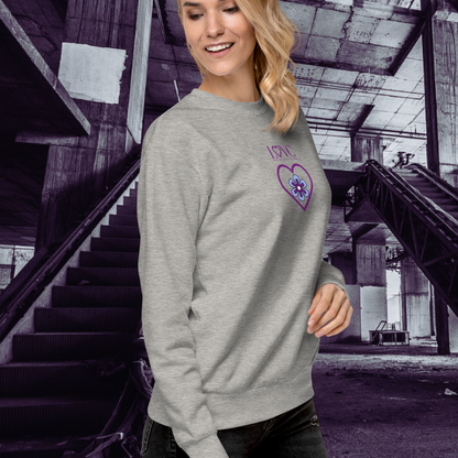SUDADERA GRUESA MUJER FLOWER