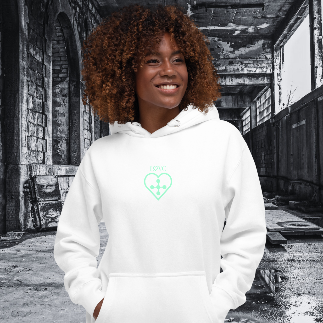 HOODIE CON CAPUCHA MUJER CROSS