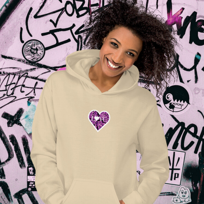 HOODIE CON CAPUCHA MUJER ANIMAL PRINT