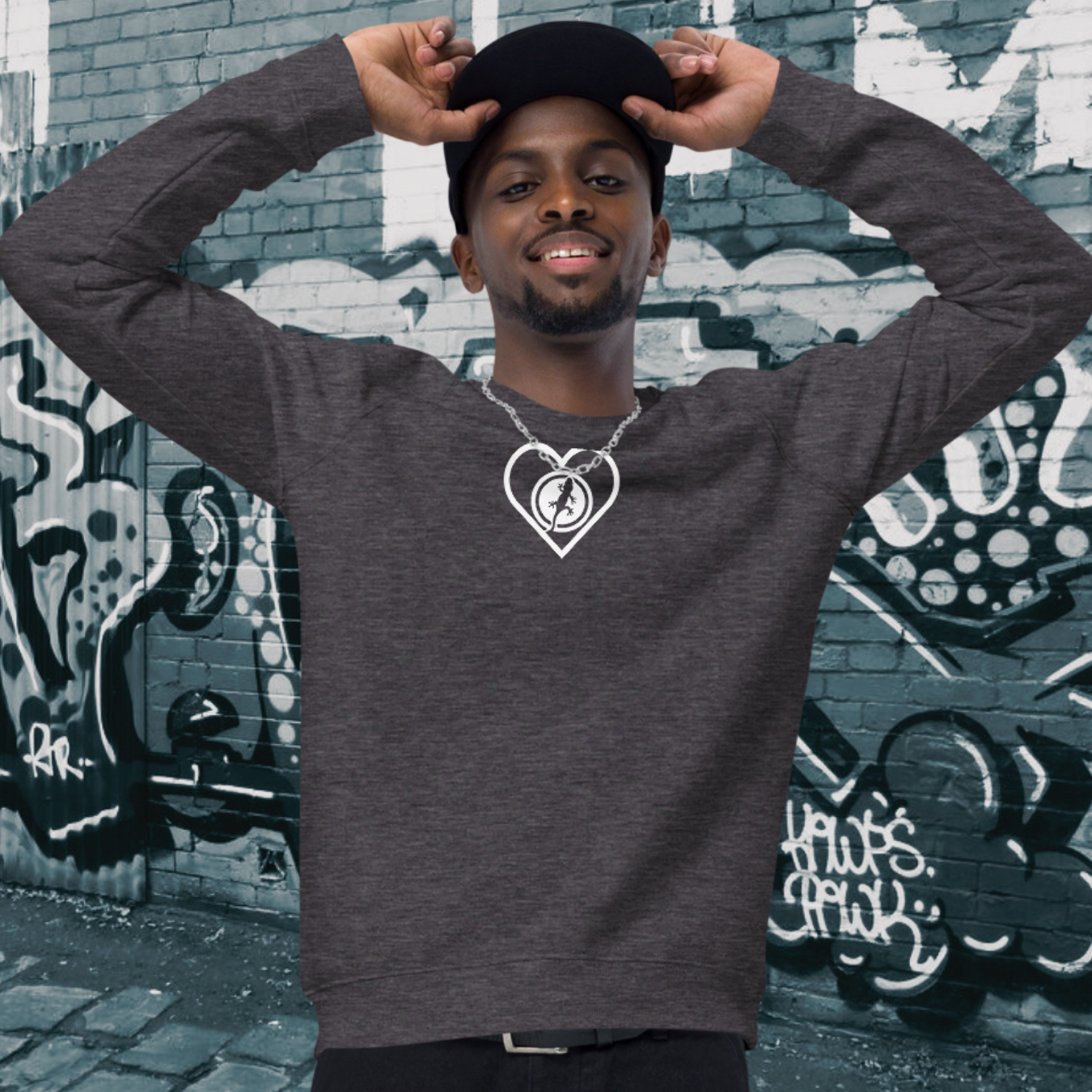 SUDADERA ORGÁNICA HOMBRE LIZARD