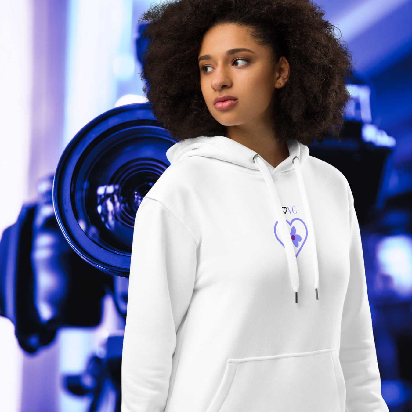 HOODIE PREMIUM CON CAPUCHA ECO MUJER DAISY