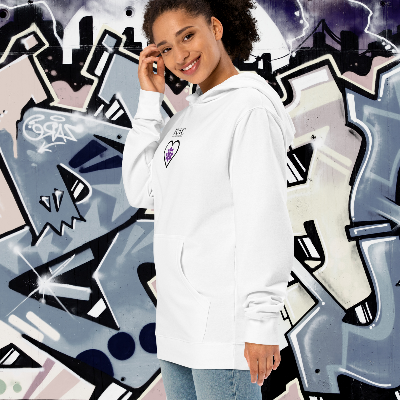 HOODIE PREMIUM CON CAPUCHA MUJER CUORE